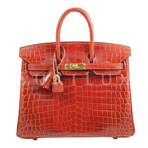 hermes birkin 25 nilo crocodile leather|hermes birkin 25cm.